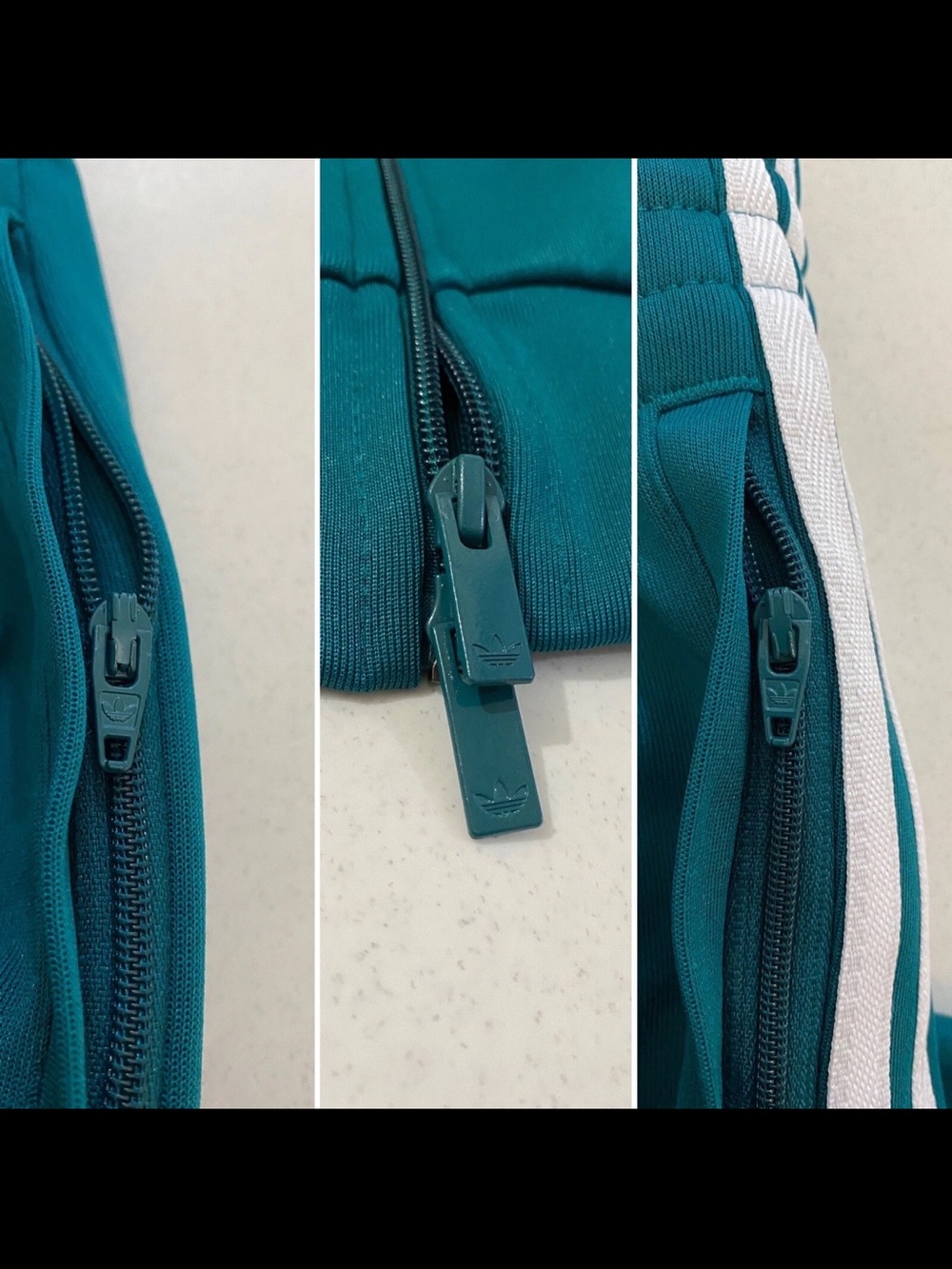 Brand new with tags - adidas Teal Track Jacket and Pants - Mens 2XL - Picture 6 of 12
